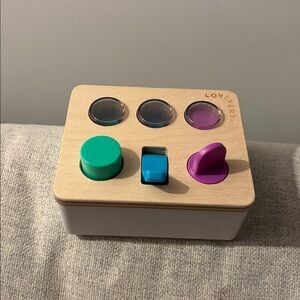 Lovevery Sensory Switchboard Toy From The Thinker Play Kit 11 Months and Up